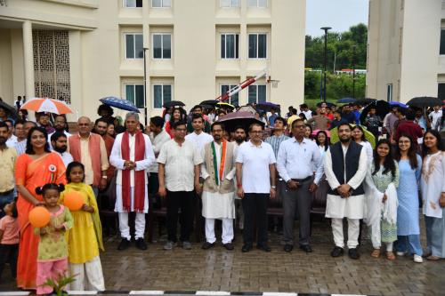 IIM Jammu celebrates 78th Independence Day with gaiety and patriotic fervor